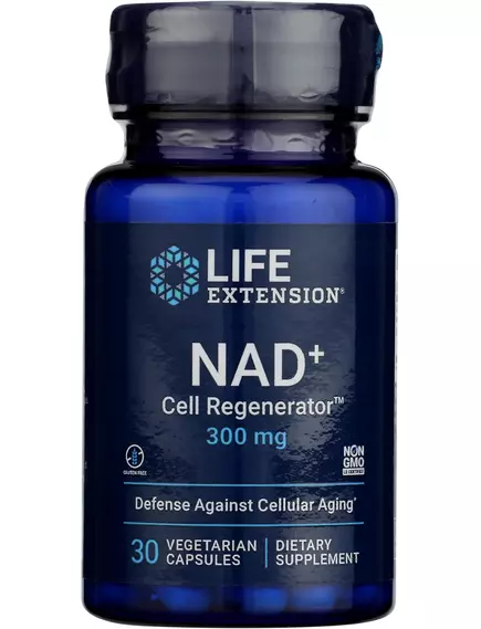 Life Extension NAD+ Cell Regenerator / НАД+ підтримка вироблення клітинної енергії 300 мг 30 капсул, фото 8 від магазину біодобавок nutrido.shop