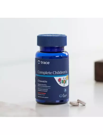 Trace Minerals Complete Children's Multi / Мультивітаміни для дітей смак вишні 60 жувальних таблеток, фото 6 від магазину біодобавок nutrido.shop