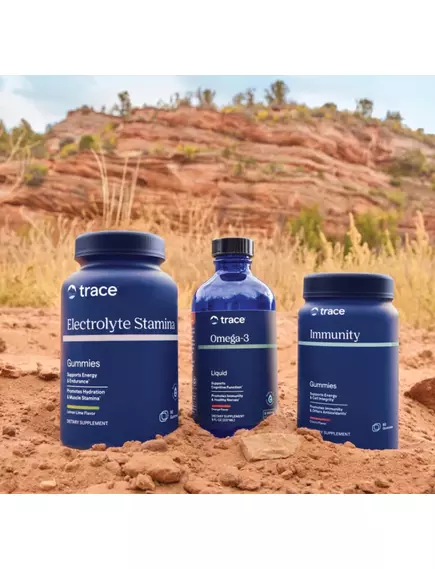 Trace Minerals Electrolyte Stamina Gummies / Електроліти зі смаком кавуна 90 жувальних мармеладок, фото 13 від магазину біодобавок nutrido.shop