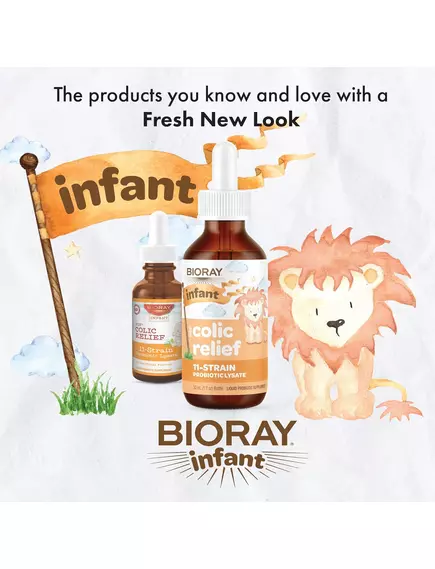 BIORAY COLIC RELIEF / БІОРЕЙ ДОПОМОГА ПРИ КОЛЬКАХ ДЛЯ НЕМОВЛЯТ 30 МЛ, фото 6 від магазину біодобавок nutrido.shop