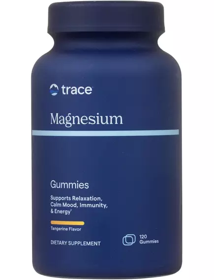 Trace Minerals Magnesium Gummies / Магній цитрат зі смаком мандарина 120 мармеладок, фото 8 від магазину біодобавок nutrido.shop