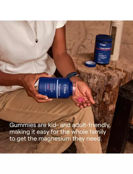 Trace Minerals Magnesium Gummies / Магній цитрат зі смаком мандарина 120 мармеладок, фото 11 від магазину біодобавок nutrido.shop