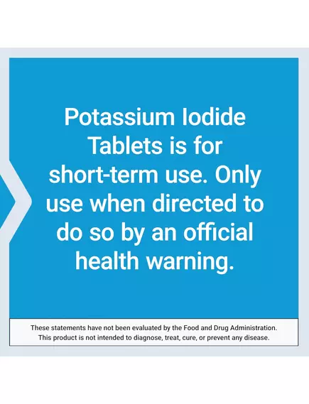 Life Extension Potassium Iodide Tablets / йодид калію 14 таблеток, фото 6 від магазину біодобавок nutrido.shop