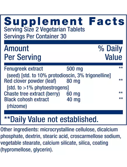 Life Extension Estrogen Balance Elite / Эстроген Баланс Элит стимулирует выработку эстрогена 60 табл, фото 3 в магазине биодобавок nutrido.shop