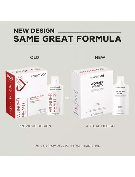 CODEAGE LIPOSOMAL WONDER HEART LIQUID COQ10 / ЛІПОСОМАЛЬНИЙ КОЕНЗИМ КУ10 30 САШЕ, фото 9 від магазину біодобавок nutrido.shop