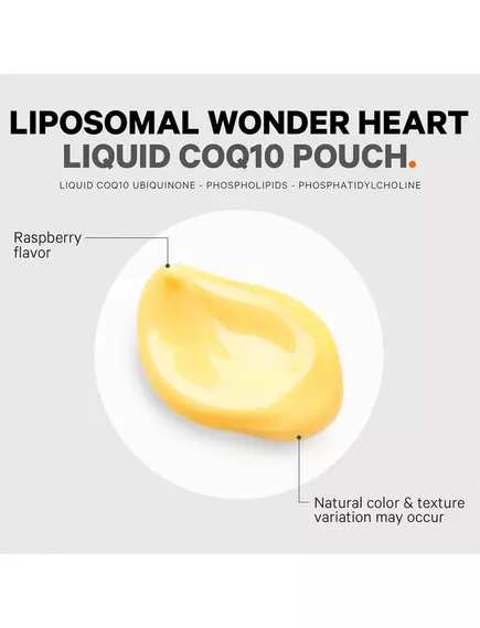 CODEAGE LIPOSOMAL WONDER HEART LIQUID COQ10 / ЛІПОСОМАЛЬНИЙ КОЕНЗИМ КУ10 30 САШЕ, фото 11 від магазину біодобавок nutrido.shop