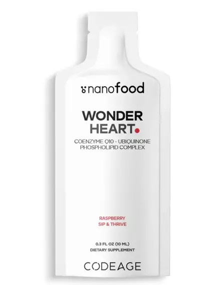 CODEAGE LIPOSOMAL WONDER HEART LIQUID COQ10 / ЛІПОСОМАЛЬНИЙ КОЕНЗИМ КУ10 30 САШЕ, фото 12 від магазину біодобавок nutrido.shop