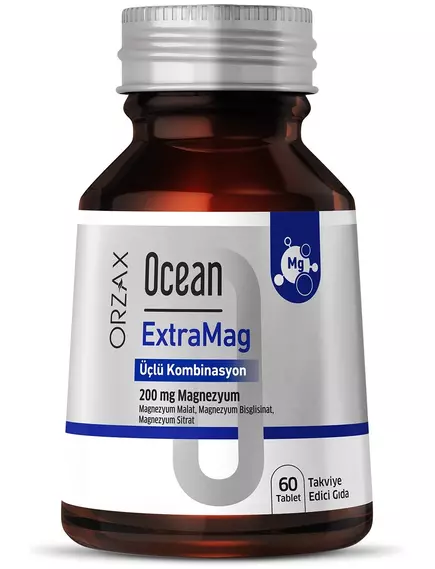 Orzax ExtraMag / Магній цитрат малат бісгліцинат 200 мг 60 таблеток, фото 9 від магазину біодобавок nutrido.shop