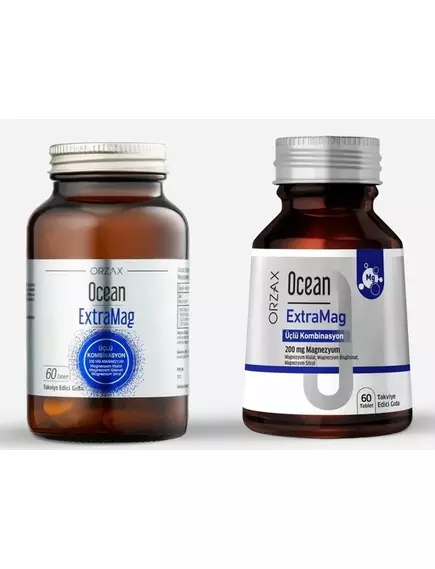 Orzax ExtraMag / Магній цитрат малат бісгліцинат 200 мг 60 таблеток, фото 4 від магазину біодобавок nutrido.shop