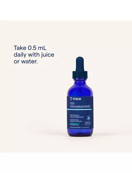 Trace Minerals Ionic Chlorophyll 6000 / Іонний хлорофіл 6000 59 мл, фото 4 від магазину біодобавок nutrido.shop