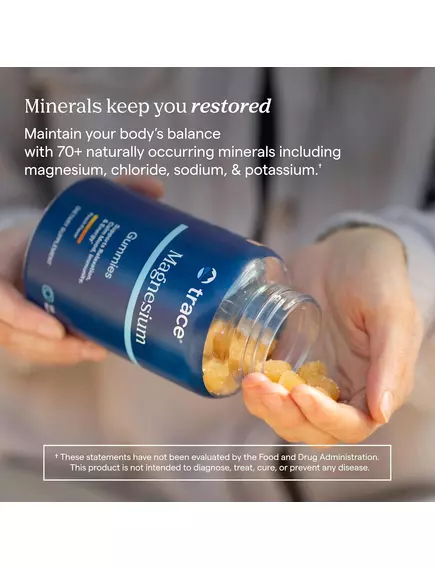 Trace Minerals Magnesium Gummies / Магній цитрат зі смаком персика 120 мармеладок, фото 14 від магазину біодобавок nutrido.shop