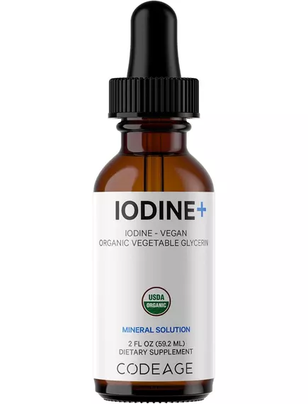 CODEAGE IODINE USDA ORGANIC / ЙОД ОРГАНІК 59 МЛ, фото 9 від магазину біодобавок nutrido.shop