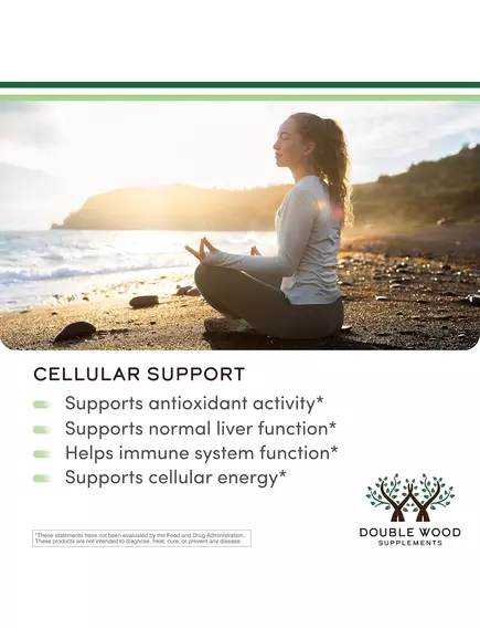 DOUBLE WOOD LIPOSOMAL GLUTATHIONE / ЛІПОСОМАЛЬНИЙ ГЛУТАТІОН 60 КАПСУЛ, фото 5 від магазину біодобавок nutrido.shop