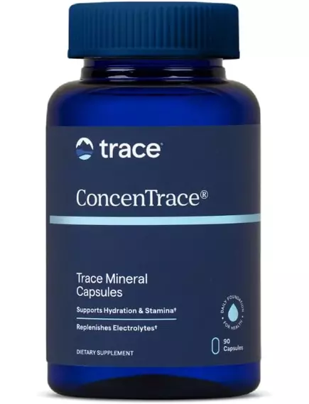 Trace Minerals ConcenTrace Capsules / Полный комплекс ионных микроэлементов 90 капсул, фото 10 в магазине биодобавок nutrido.shop