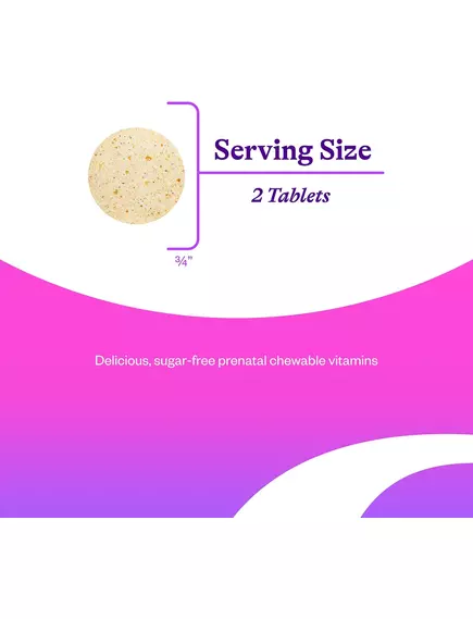 Seeking Health Prenatal Essentials Chewable / Комплекс вітамінів для вагітних 60 жувальних таблеток, фото 4 від магазину біодобавок nutrido.shop
