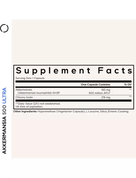 CodeAge Akkermansia 500 Ultra / Акермансія підтримка здоров'я кишківника 500 млн КУО 90 капсул, фото 11 від магазину біодобавок nutrido.shop
