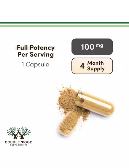 Double Wood LJ 100 Tongkat Ali Extract / Тонгкат Алі екстракт 22% еврипептидів 120 капсул, фото 4 в магазине биодобавок nutrido.shop