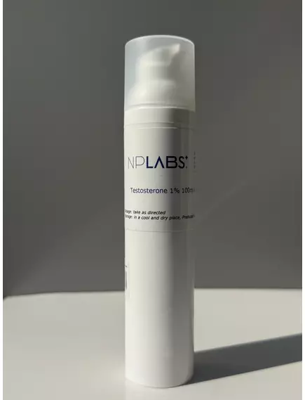 TESTOSTERONE 1% 100ml liposomal cream, фото 2 в магазине биодобавок nutrido.shop