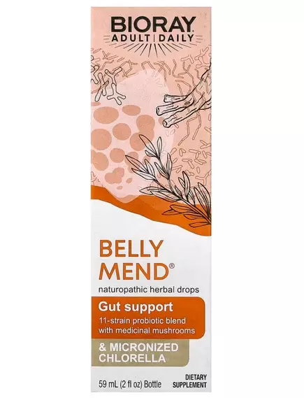 Bioray Belly Mend / Белли Менд (поддержка здоровья кишечника) 60 мл, фото 12 в магазине биодобавок nutrido.shop