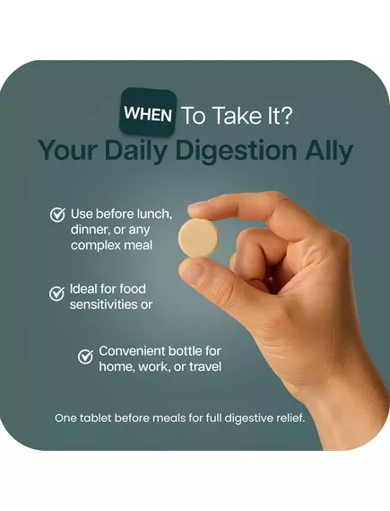 Houston Enzymes TriEnza / Триенза энзимы 180 жевательных табл, фото 9 в магазине биодобавок nutrido.shop