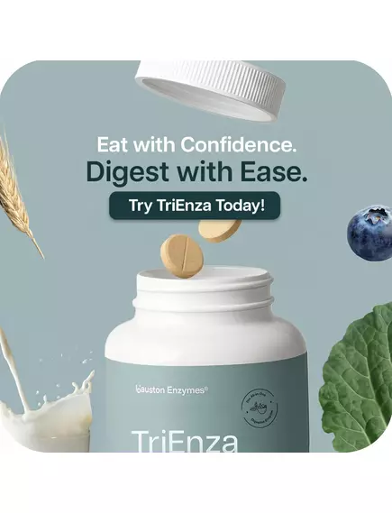 Houston Enzymes TriEnza / Триенза энзимы 180 жевательных табл, фото 11 в магазине биодобавок nutrido.shop