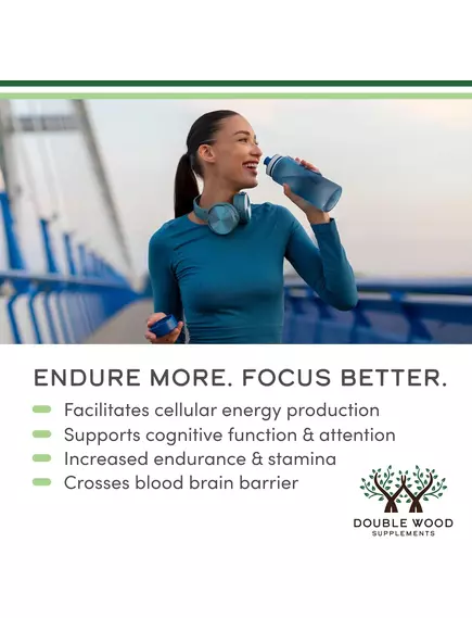 DOUBLE WOOD ACETYL L-CARNITINE / АЦЕТИЛ L-КАРНІТИН 150 КАПСУЛ, фото 6 від магазину біодобавок nutrido.shop