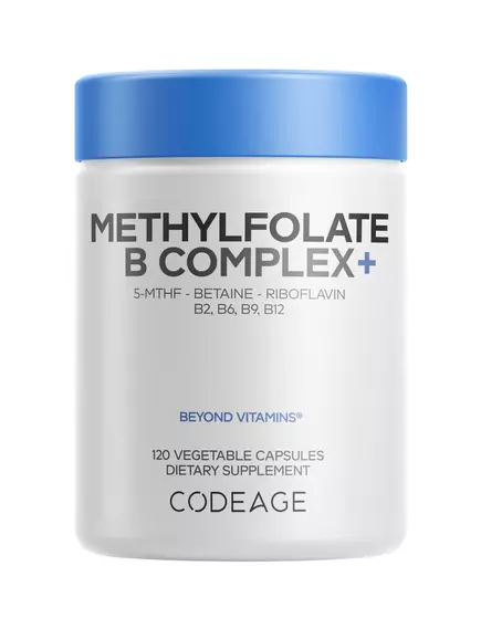 CODEAGE METHYLFOLATE B COMPLEX / МЕТИЛФОЛАТ Б КОМПЛЕКС З 5-MTHF120 КАПСУЛ, фото 11 від магазину біодобавок nutrido.shop