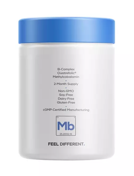 CODEAGE METHYLFOLATE B COMPLEX / МЕТИЛФОЛАТ Б КОМПЛЕКС З 5-MTHF120 КАПСУЛ, фото 12 від магазину біодобавок nutrido.shop