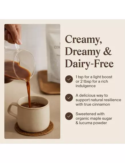 Real Mushrooms Functional Coconut Creamer / Кокосовые сливки + смесь из 5 экстрактов грибов 180 г, фото 12 в магазине биодобавок nutrido.shop