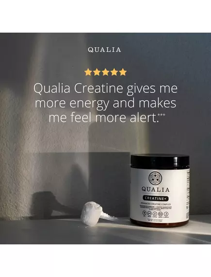 Neurohacker Qualia Creatine+ / Креатин підтримка м'язів, мозку та здорового старіння 110 г, фото 5 від магазину біодобавок nutrido.shop