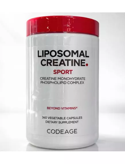 CodeAge Liposomal Creatine / Креатин липосомальный 300 капсул, фото 10 в магазине биодобавок nutrido.shop