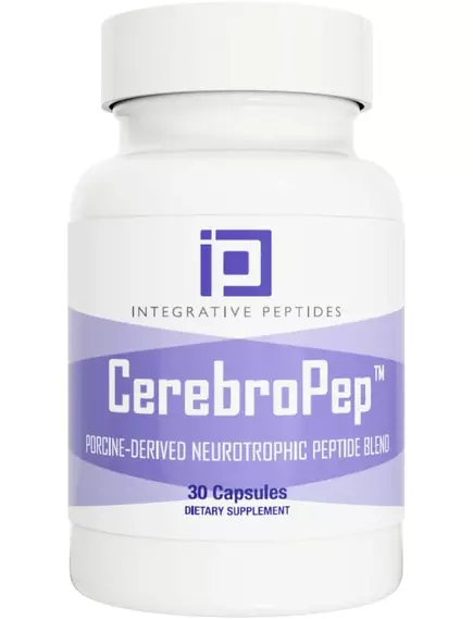 INTEGRATIVE PEPTIDES CEREBROPEP / ПЕПТИДИ ЦЕБРО ПЕП ДЛЯ КОГНІТИВНОГО ЗДОРОВ'Я 30 КАПСУЛ, фото 4 від магазину біодобавок nutrido.shop
