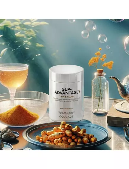 CodeAge GLP-Advantage / Підтримка метаболічного здоров'я з берберином, акермасією та таурином 60 капсул, фото 16 від магазину біодобавок nutrido.shop