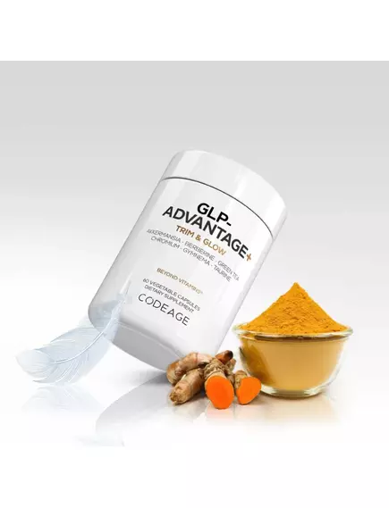 CodeAge GLP-Advantage / Підтримка метаболічного здоров'я з берберином, акермасією та таурином 60 капсул, фото 17 від магазину біодобавок nutrido.shop