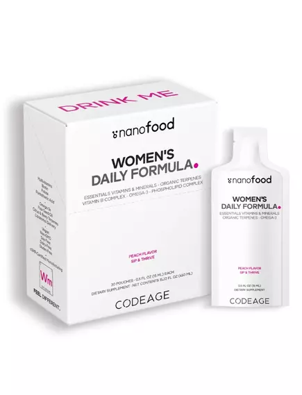 CodeAge Women’s Daily Multivitamin Liposomal / Ежедневные мультивитамины для женщин липосомальные 30, фото 8 в магазине биодобавок nutrido.shop