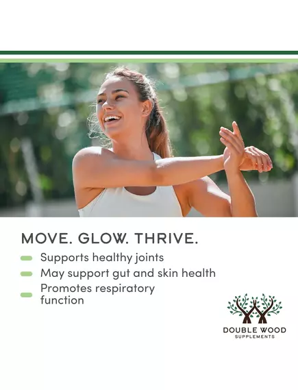 Double Wood Boswellia Extract / Босвелія екстракт для здоров'я суглобів 65% 240 капсул, фото 5 в магазине биодобавок nutrido.shop