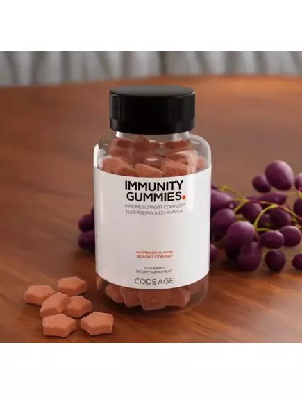 CODEAGE IMMUNITY GUMMIES / ЖУВАЛЬНІ ВІТАМІНИ ДЛЯ ІМУНІТЕТУ 60 ШТ., фото 9 від магазину біодобавок nutrido.shop