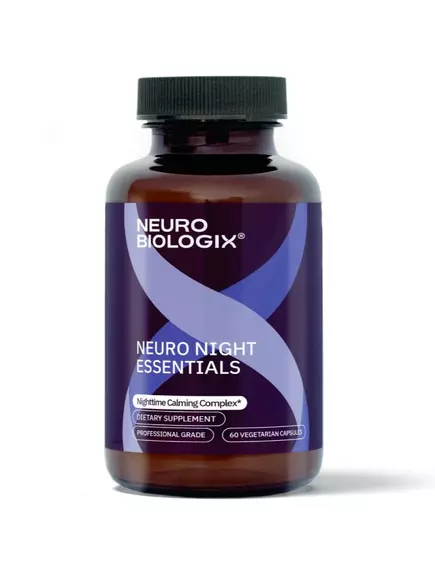 NEUROBIOLOGIX NEURO NIGHT ESSENTIALS (FORMERLY NIGHTTIME CALMING COMPLEX) / НЕЙРО ПІДТРИМКА СНУ 60 КАПСУЛ, фото 5 від магазину біодобавок nutrido.shop