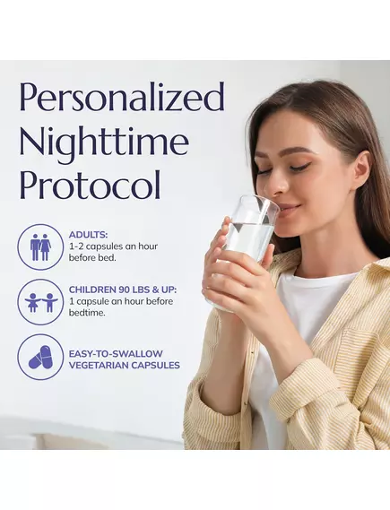 NEUROBIOLOGIX NEURO NIGHT ESSENTIALS (FORMERLY NIGHTTIME CALMING COMPLEX) / НЕЙРО ПІДТРИМКА СНУ 60 КАПСУЛ, фото 10 від магазину біодобавок nutrido.shop