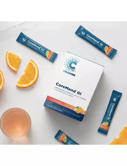 CellCore CoreMend GI / КорМенд відновлення кишечника пробіотик + пребіотик 30 саше, фото 6 в магазине биодобавок nutrido.shop