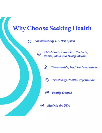 SEEKING HEALTH HISTAMINX / ГІСТАМІН X ПІДТРИМКА ПІД ЧАС СЕЗОННОЇ АЛЕРГІЇ 60 КАПСУЛ, фото 10 від магазину біодобавок nutrido.shop