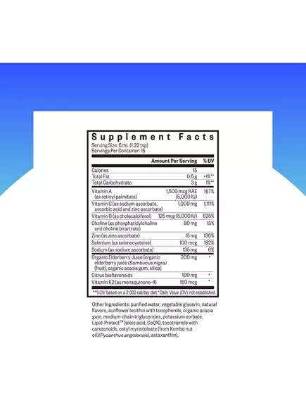 SEEKING HEALTH IMMUNE INTENSIVE / ПІДТРИМКА ІМУНІТЕТУ 90 МЛ, фото 3 від магазину біодобавок nutrido.shop