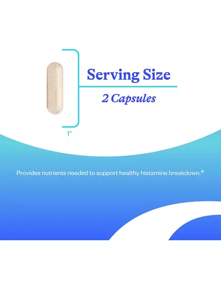 SEEKING HEALTH HISTAMINE NUTRIENTS (FORMERLY HISTAMINE BLOCK PLUS) / БЛОКУВАННЯ ГІСТАМІНУ+ ДАО 15.000 60 КАПСУЛ, фото 4 від магазину біодобавок nutrido.shop