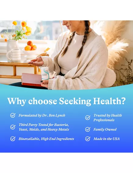 SEEKING HEALTH HISTAMINE NUTRIENTS (FORMERLY HISTAMINE BLOCK PLUS) / БЛОКУВАННЯ ГІСТАМІНУ+ ДАО 15.000 60 КАПСУЛ, фото 7 від магазину біодобавок nutrido.shop