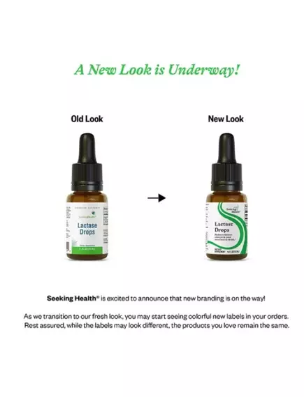 SEEKING HEALTH LACTASE DROPS / ЛАКТАЗА ФЕРМЕНТ ДЛЯ РОЗЩЕПЛЕННЯ ЛАКТОЗИ 15 МЛ, фото 3 від магазину біодобавок nutrido.shop