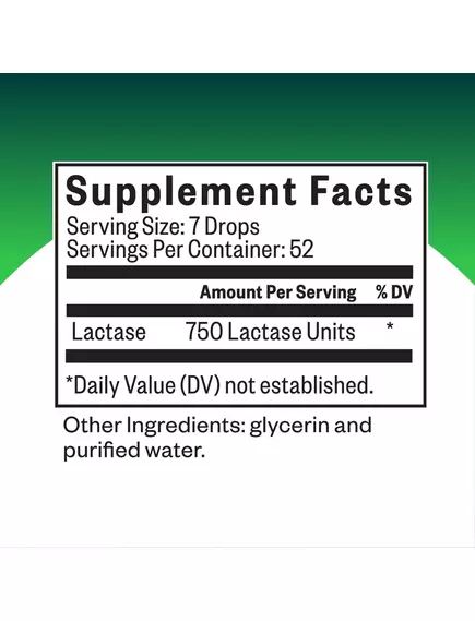 SEEKING HEALTH LACTASE DROPS / ЛАКТАЗА ФЕРМЕНТ ДЛЯ РОЗЩЕПЛЕННЯ ЛАКТОЗИ 15 МЛ, фото 4 від магазину біодобавок nutrido.shop