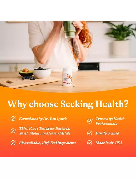SEEKING HEALTH HYDROXO B12 / ВІТАМІН Б12 ГІДРОКСІКОБАЛАМІН 60 ПАСТИЛОК, фото 7 від магазину біодобавок nutrido.shop