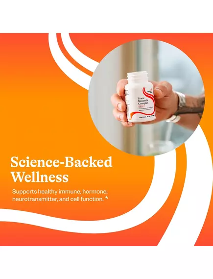 SEEKING HEALTH TRACE MINERALS COMPLEX / КОМПЛЕКС МІКРОЕЛЕМЕНТІВ БЕЗ ЗАЛІЗА 30 КАПСУЛ, фото 5 від магазину біодобавок nutrido.shop