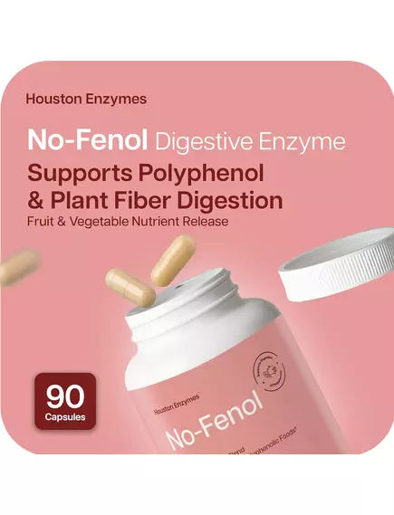 Houston Enzymes No-Fenol / Но фенол энзимы 90 капс, фото 9 в магазине биодобавок nutrido.shop