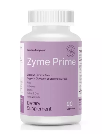 Houston Enzymes Zyme Prime / Займ прайм энзимы 90 Capsules, фото 9 в магазине биодобавок nutrido.shop